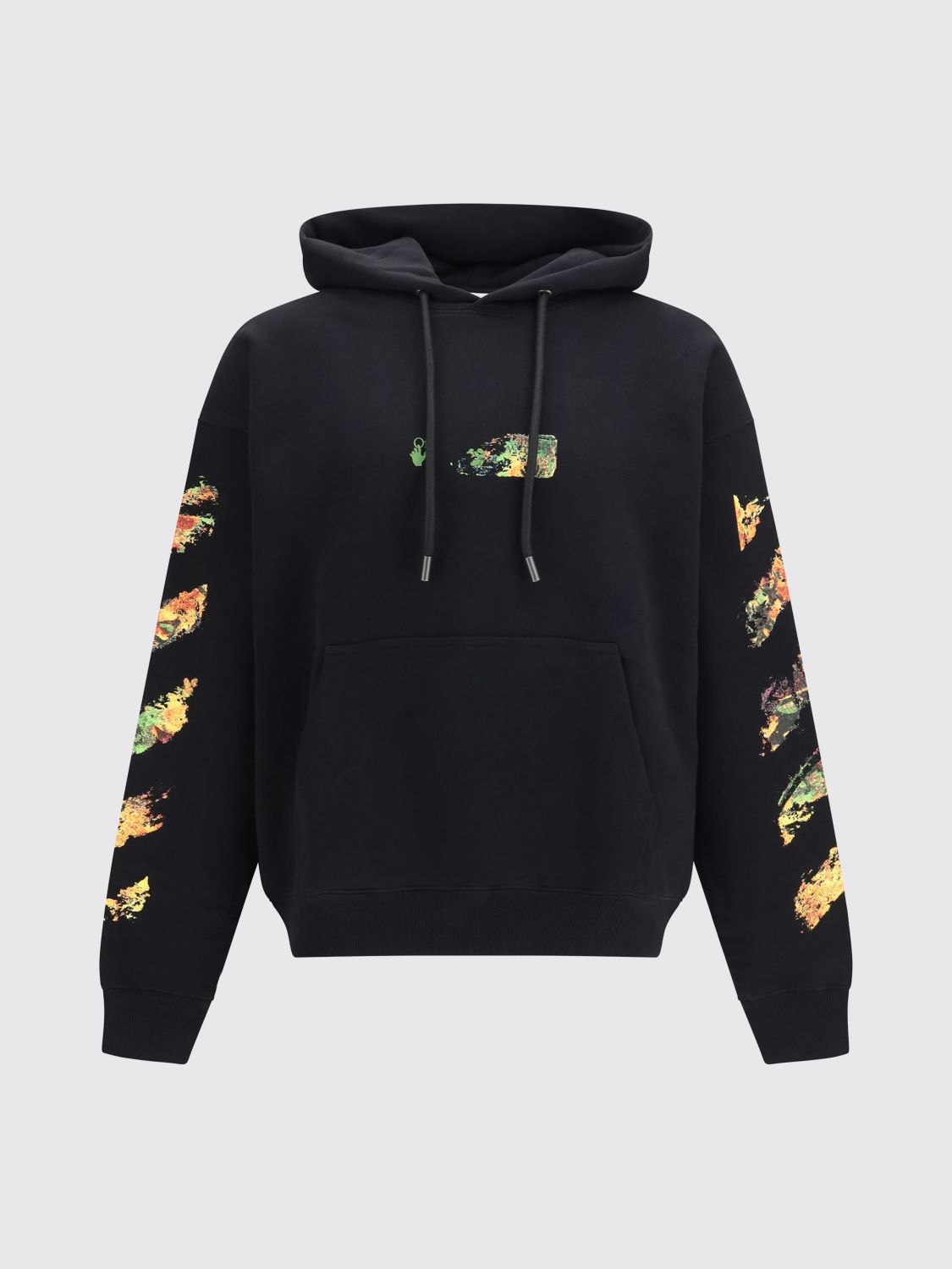 OFF-WHITE SWEATSHIRT: Sweatshirt herren Off-white, Schwarz - Img 2