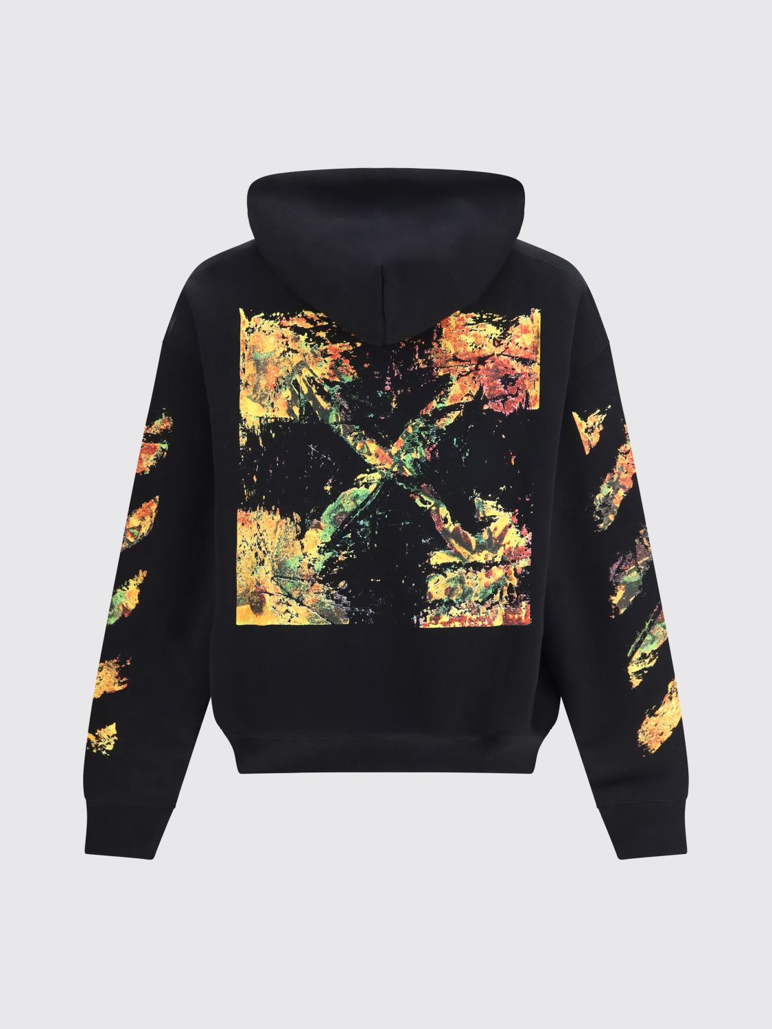 OFF-WHITE SWEATSHIRT: Sweatshirt herren Off-white, Schwarz - Img 3