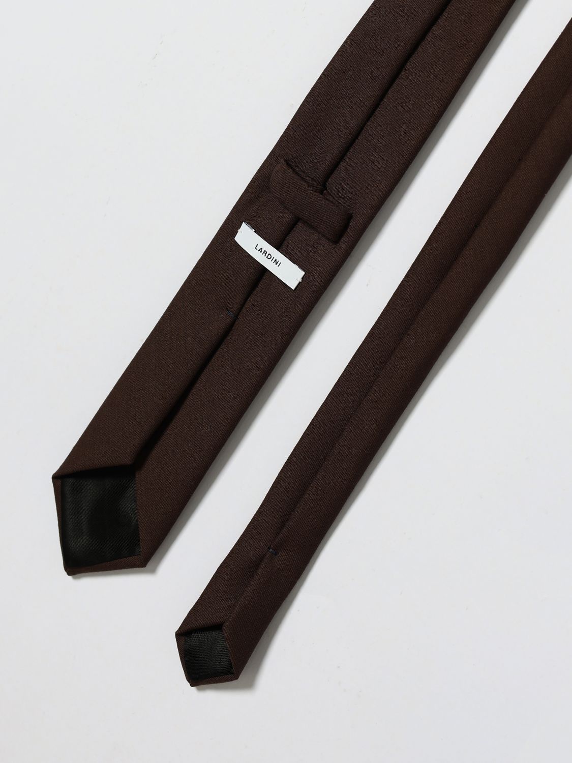 LARDINI TIE: Tie men Lardini, Brown - Img 2