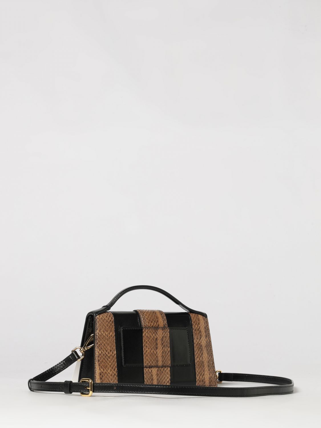 JACQUEMUS BORSA A SPALLA: Borsa a spalla donna Jacquemus, Nero - Img 2