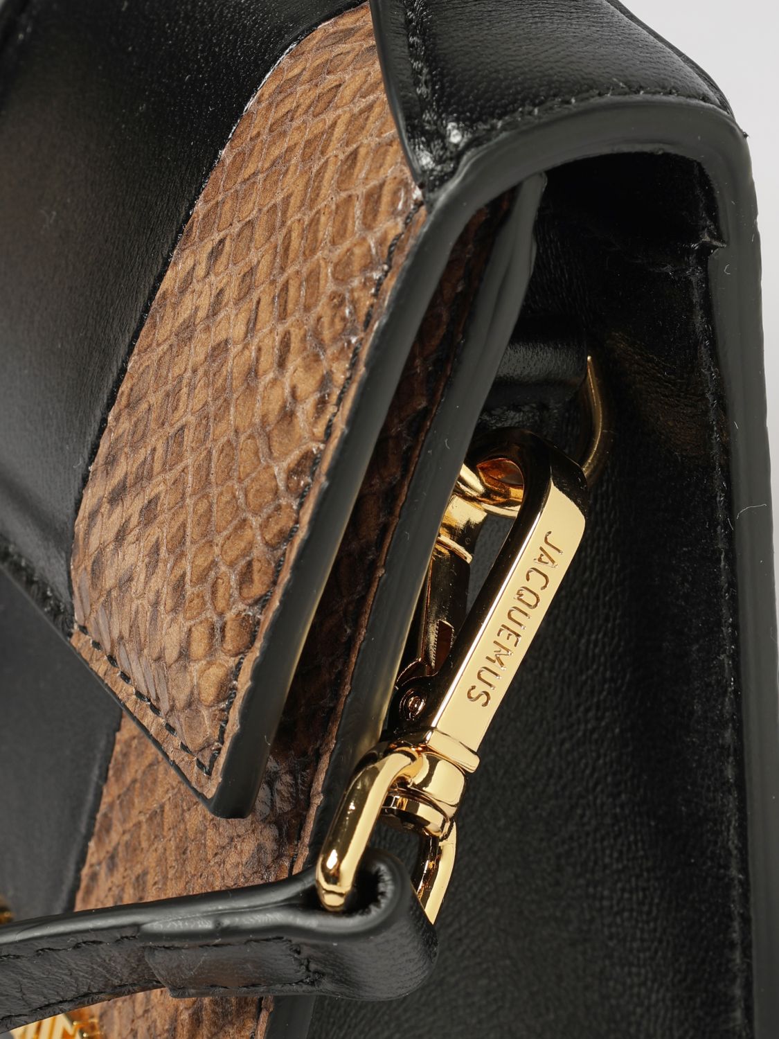 JACQUEMUS BORSA A SPALLA: Borsa a spalla donna Jacquemus, Nero - Img 3