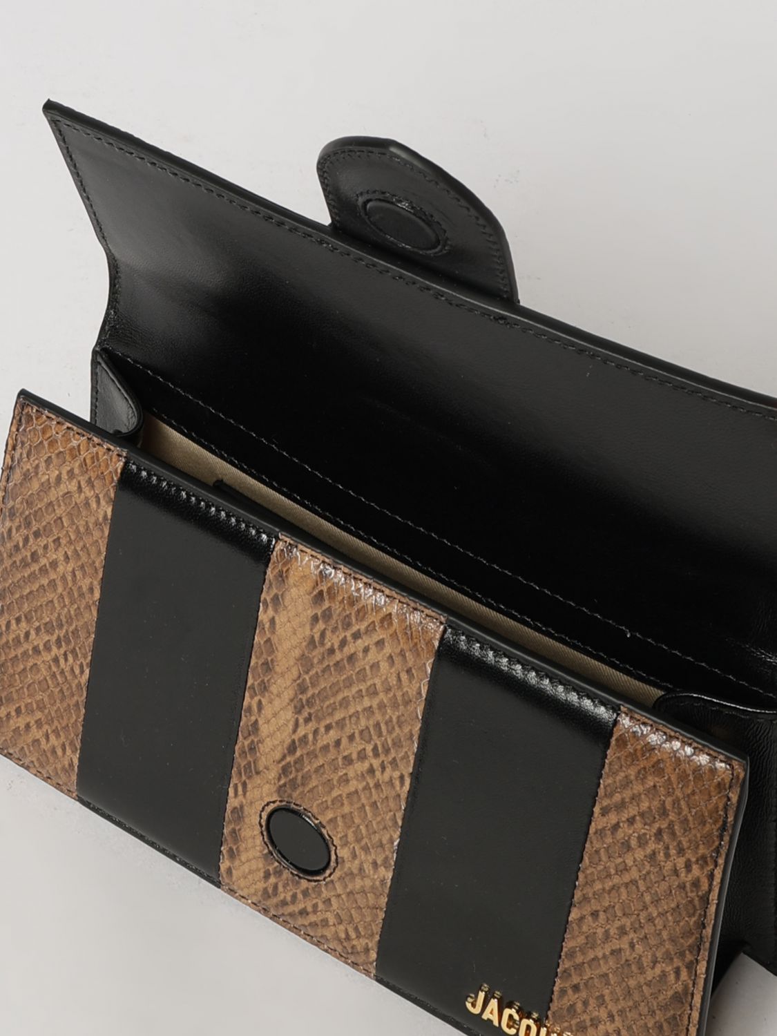 JACQUEMUS BORSA A SPALLA: Borsa a spalla donna Jacquemus, Nero - Img 4