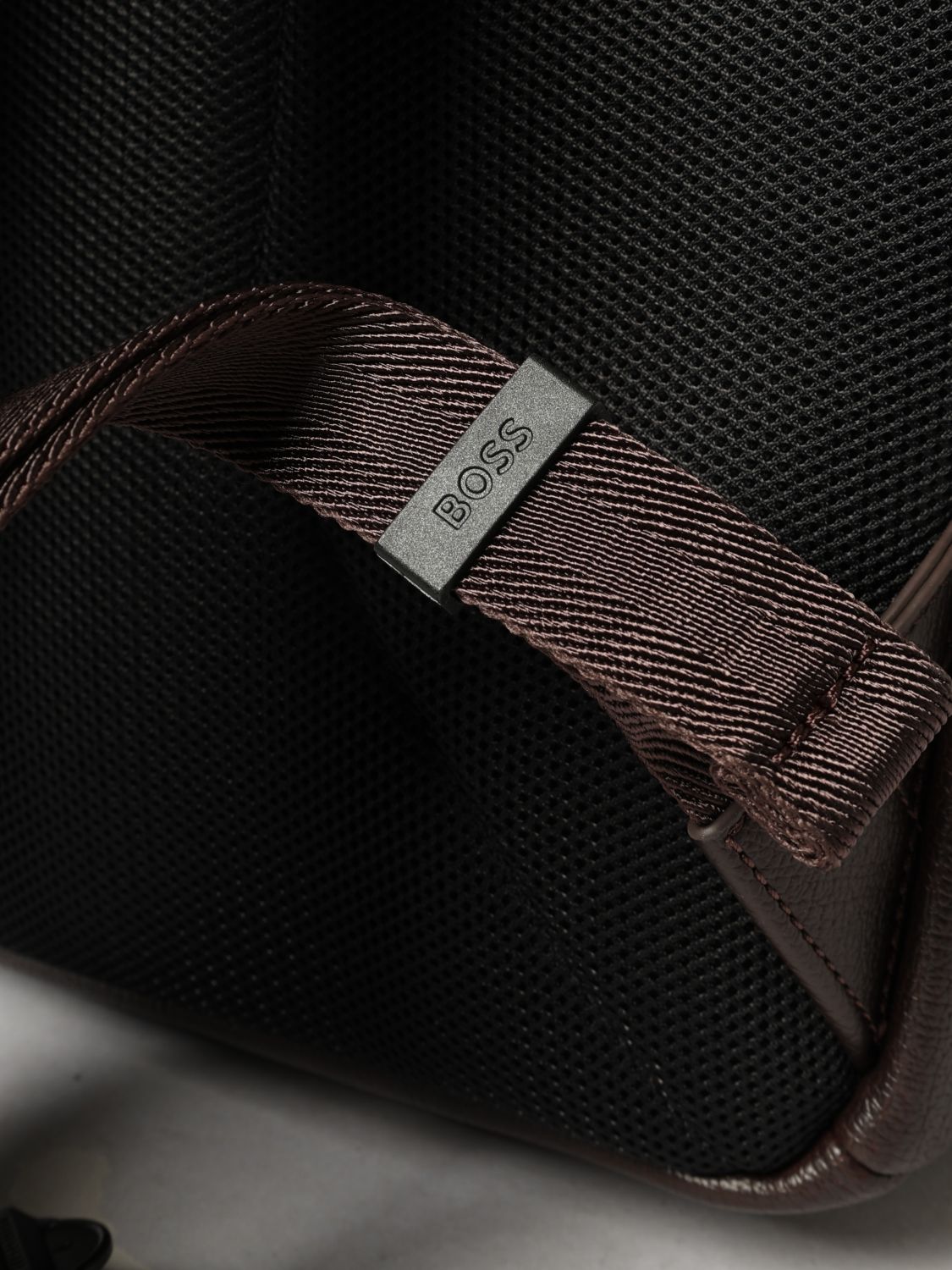 BOSS BACKPACK: Backpack men Boss, Brown - Img 3