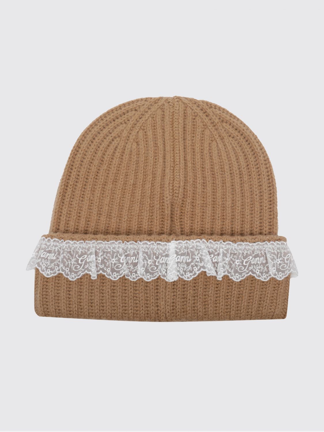 GANNI SOMBRERO: Sombrero mujer Ganni, Beige - Img 2