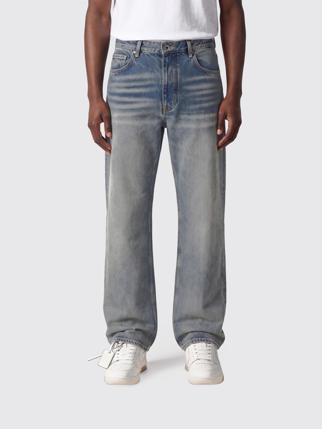 OFF-WHITE JEANS: Jeans hombre Off-white, Azul Oscuro - Img 1