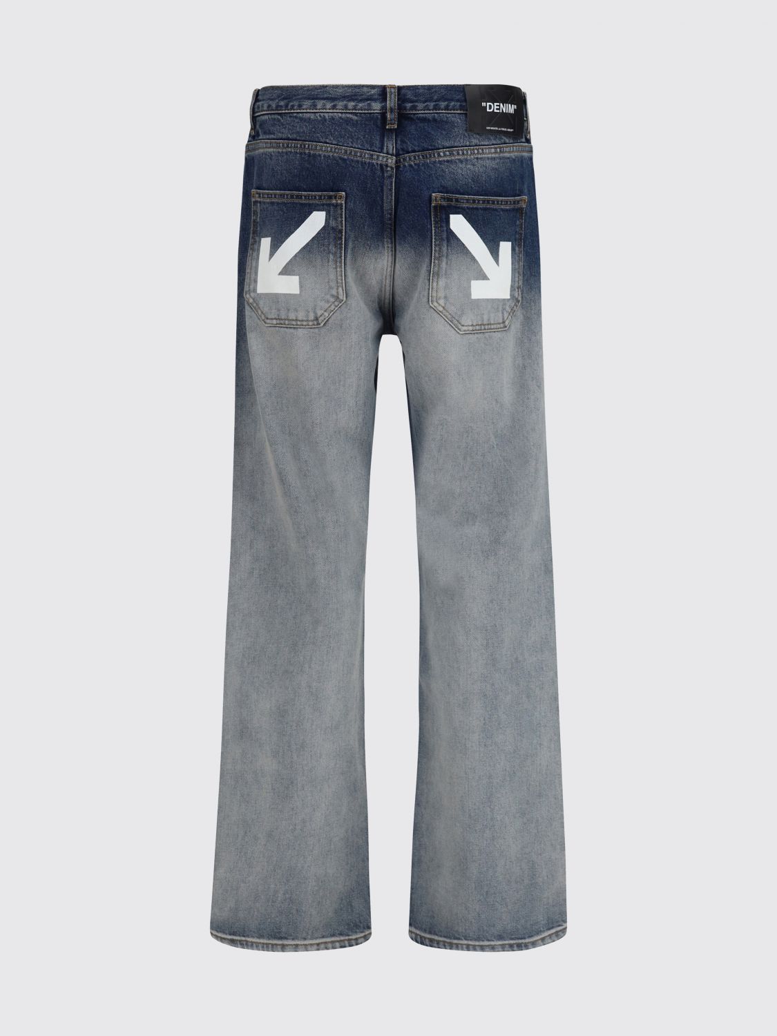 OFF-WHITE JEANS: Jeans hombre Off-white, Azul Oscuro - Img 3