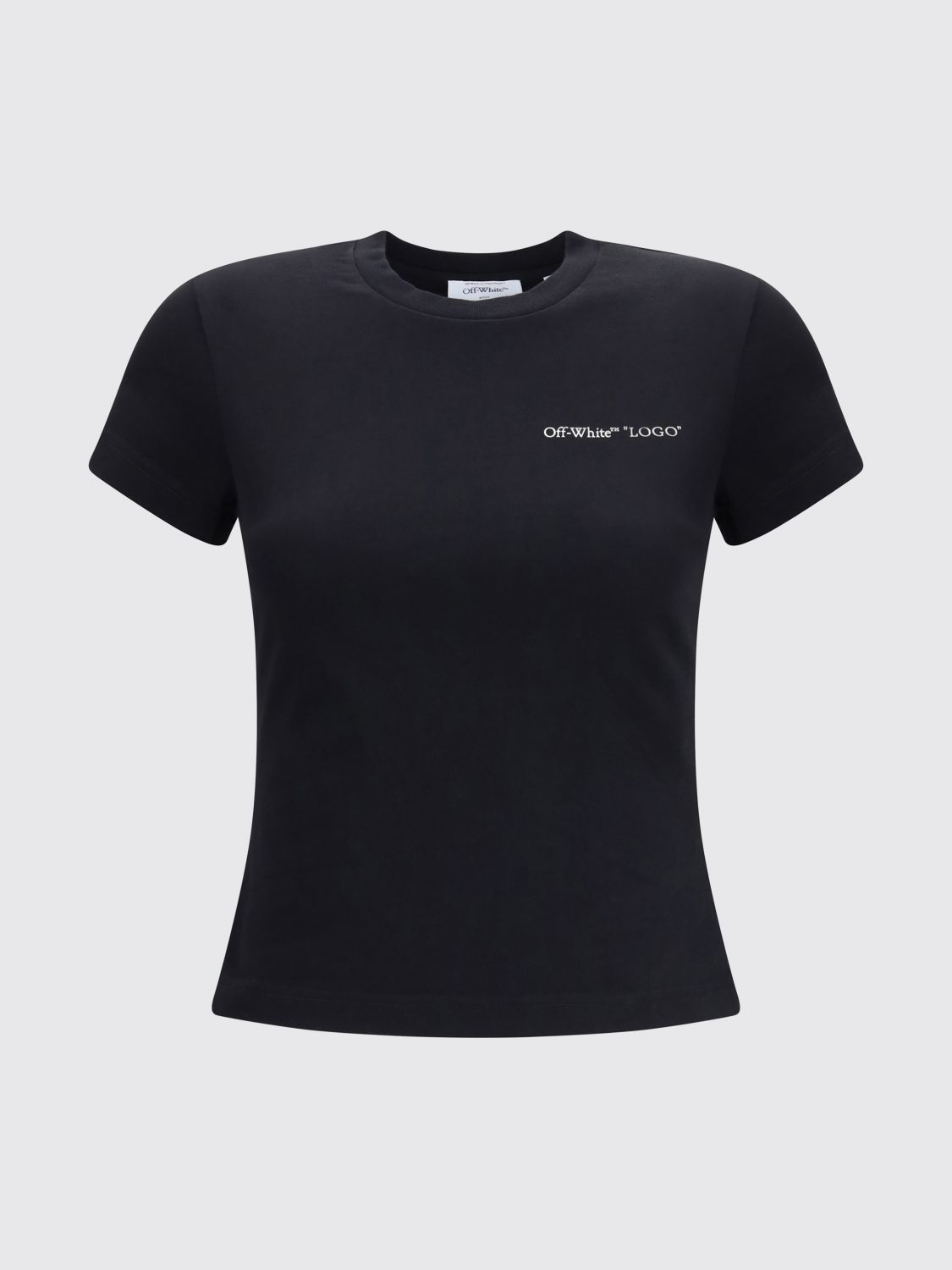 OFF-WHITE T-SHIRTS: T-shirts donna Off-white, Nero - Img 2