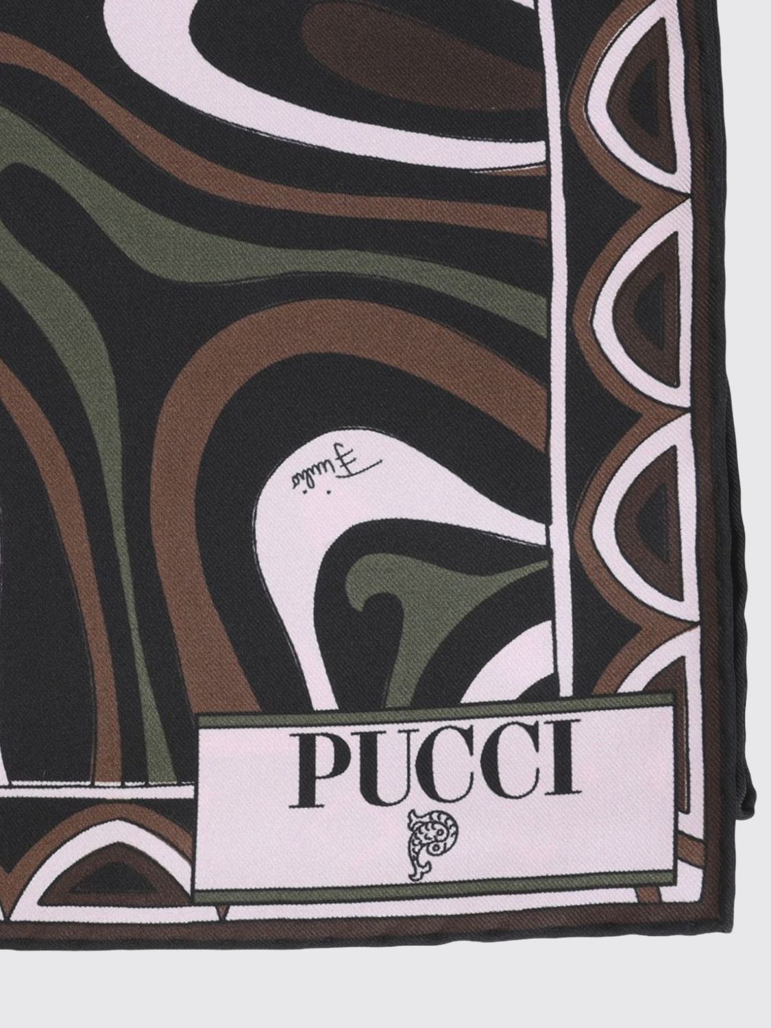 PUCCI SCHAL: Schal damen Pucci, Grün - Img 2