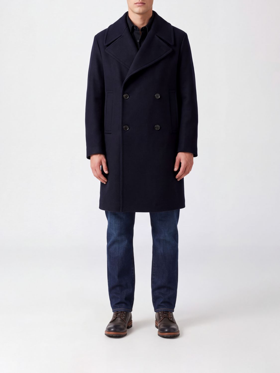 SUNFLOWER COAT: Coat men Sunflower, Blue - Img 1