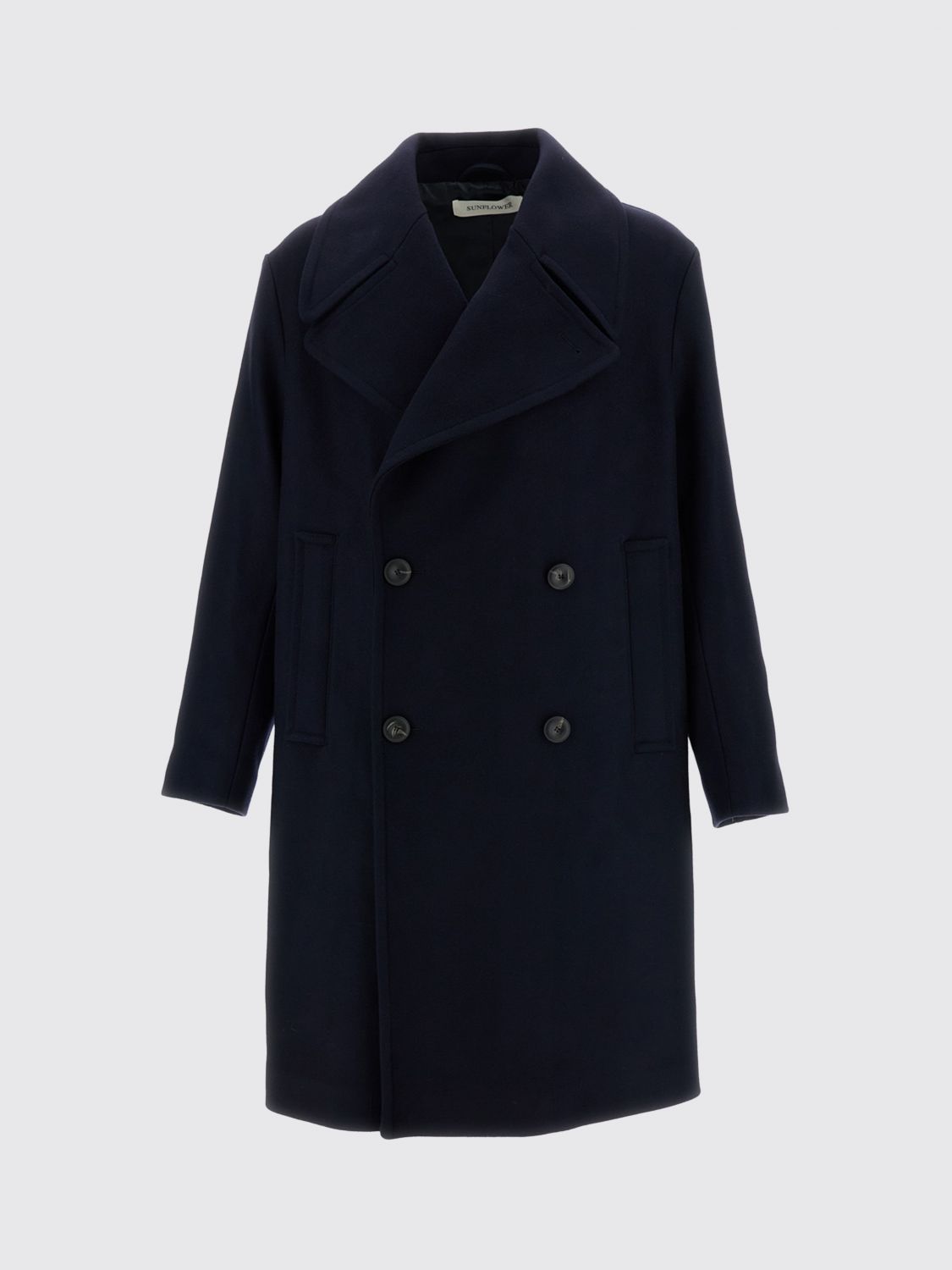 SUNFLOWER COAT: Coat men Sunflower, Blue - Img 2