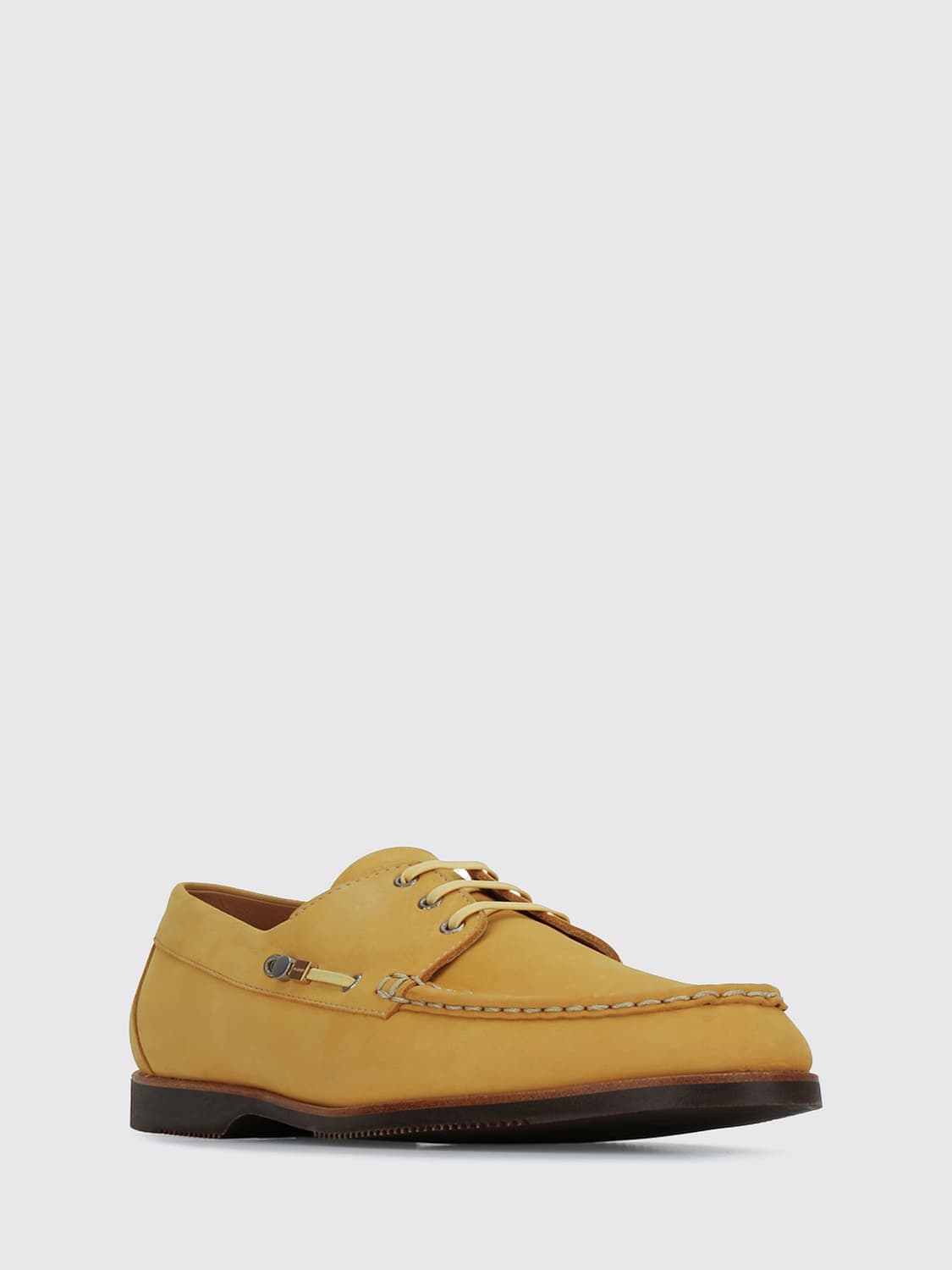 JACQUEMUS SCHNÜRSCHUHE: Schnürschuhe herren Jacquemus, Gelb - Img 2