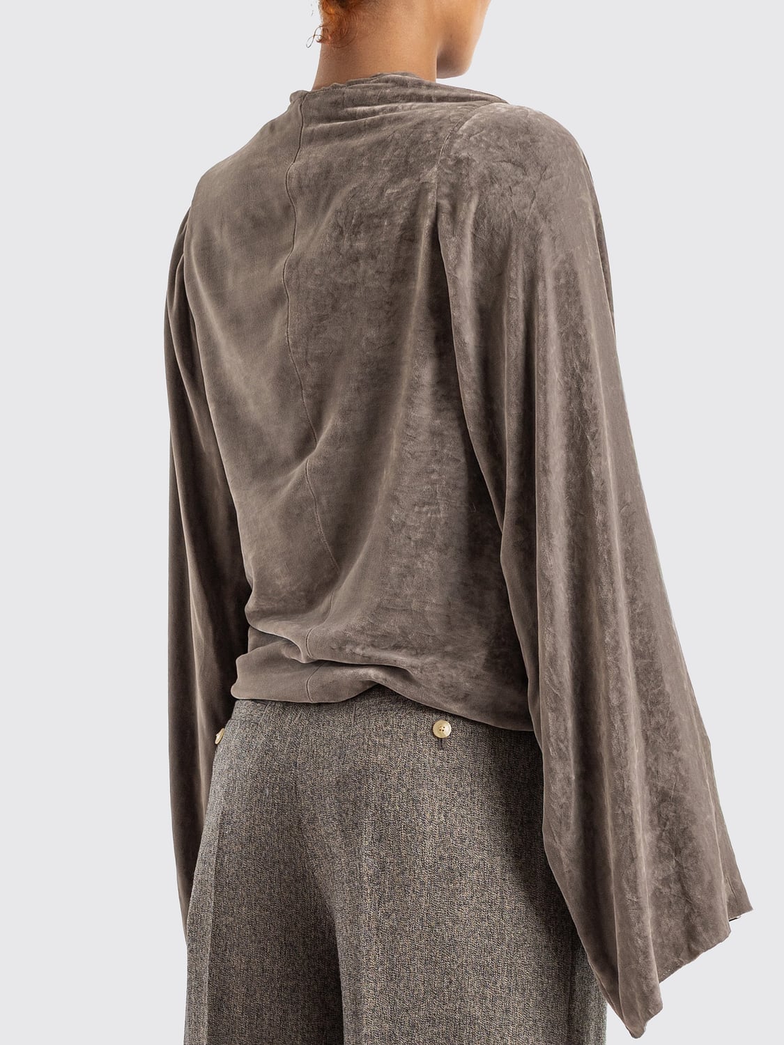 RICK OWENS T-SHIRT: T-shirt damen Rick Owens, Grau - Img 3