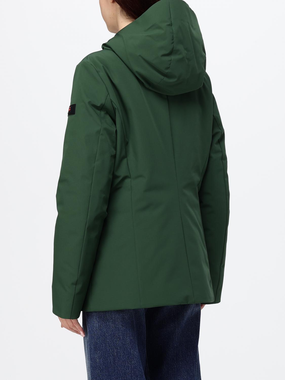 PEUTEREY CHAQUETA: Cazadora cortavientos Farquar Peuterey corta e hidrófuga con capucha, Verde - Img 2