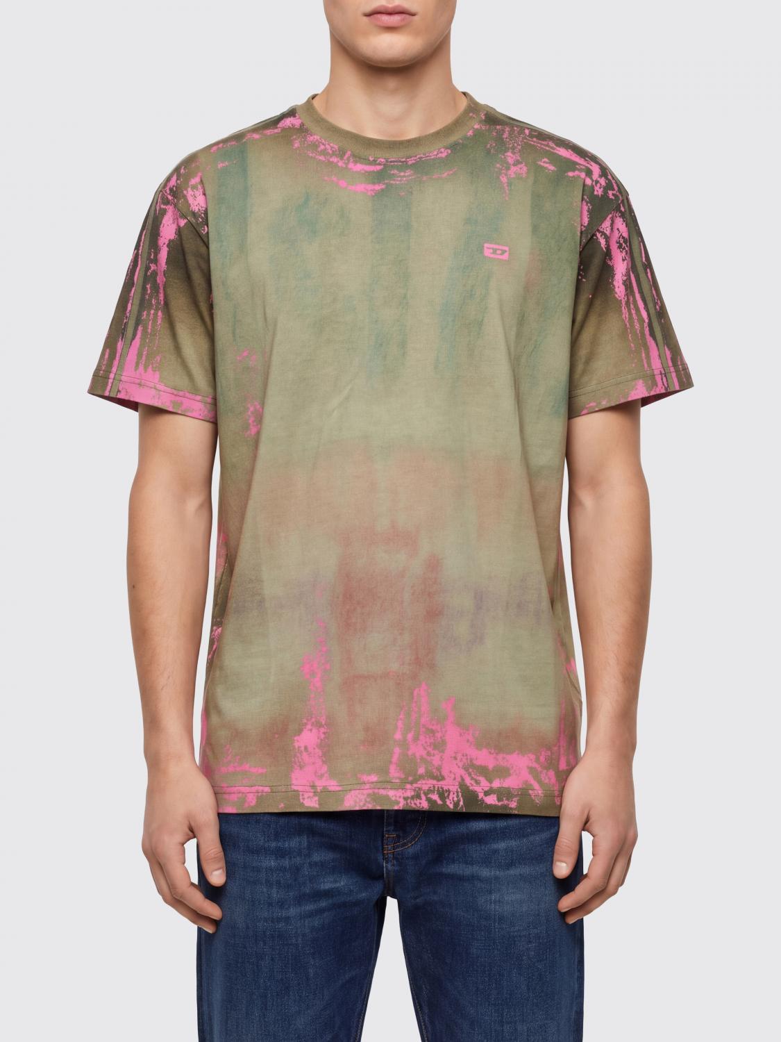 DIESEL T-SHIRT: T-shirt men Diesel, Multicolor - Img 1