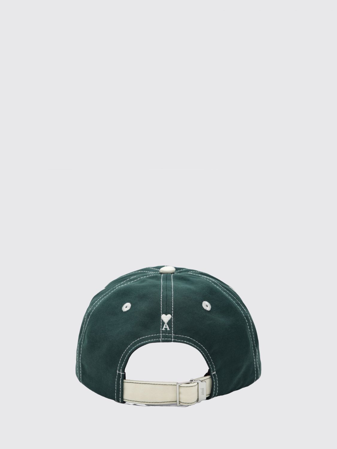 AMI PARIS HAT: Hat men Ami Paris, Ivory - Img 2