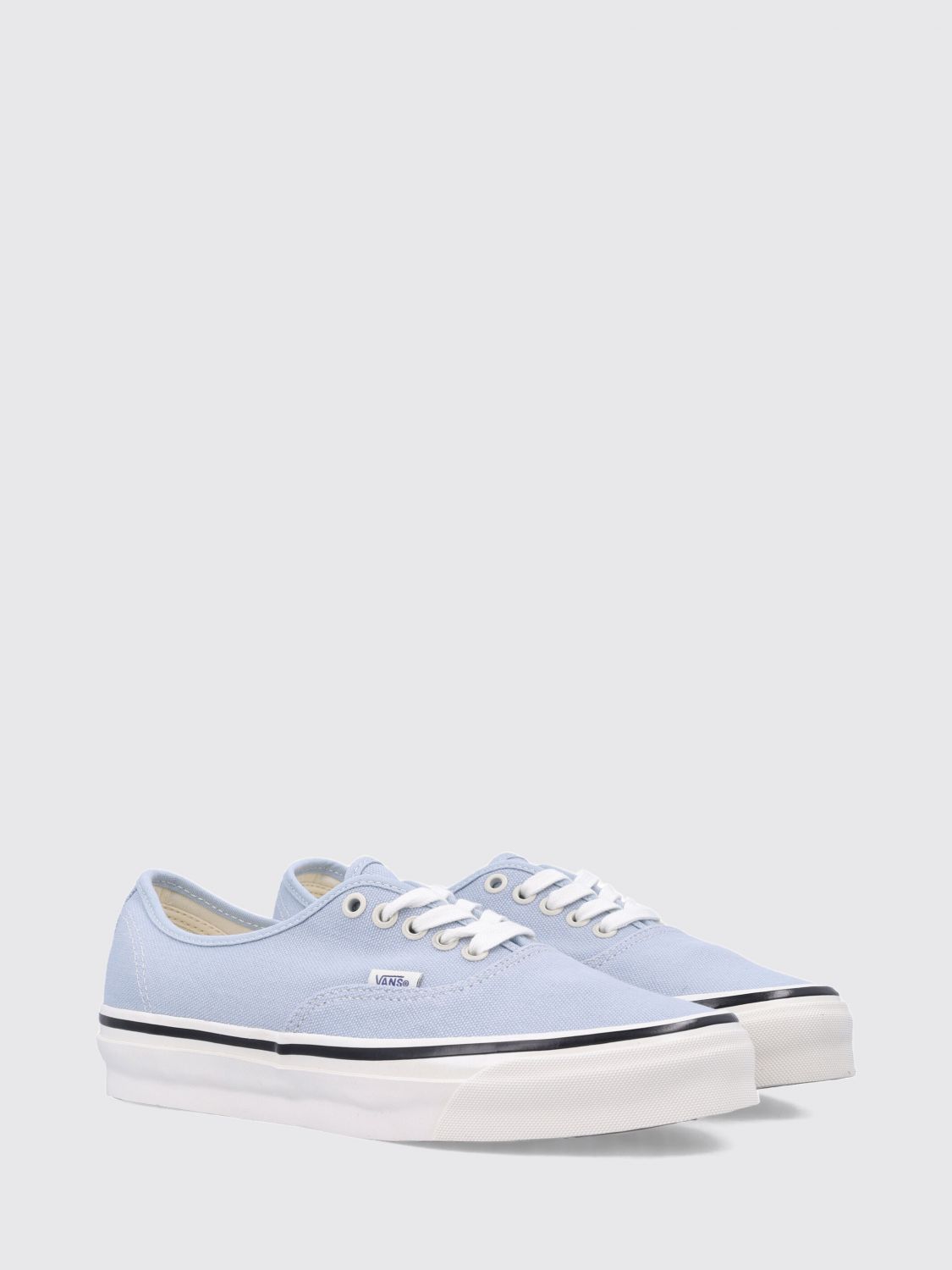 VANS SNEAKERS: Low-Top-Sneakers LX Authentic 44 von Vans aus Baumwoll-Canvas mit Sternen-Print, Hellblau - Img 2