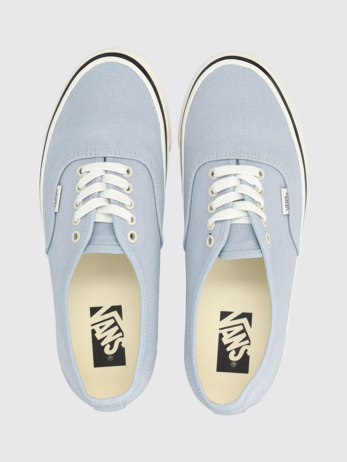 VANS SNEAKERS: Low-Top-Sneakers LX Authentic 44 von Vans aus Baumwoll-Canvas mit Sternen-Print, Hellblau - Img 4