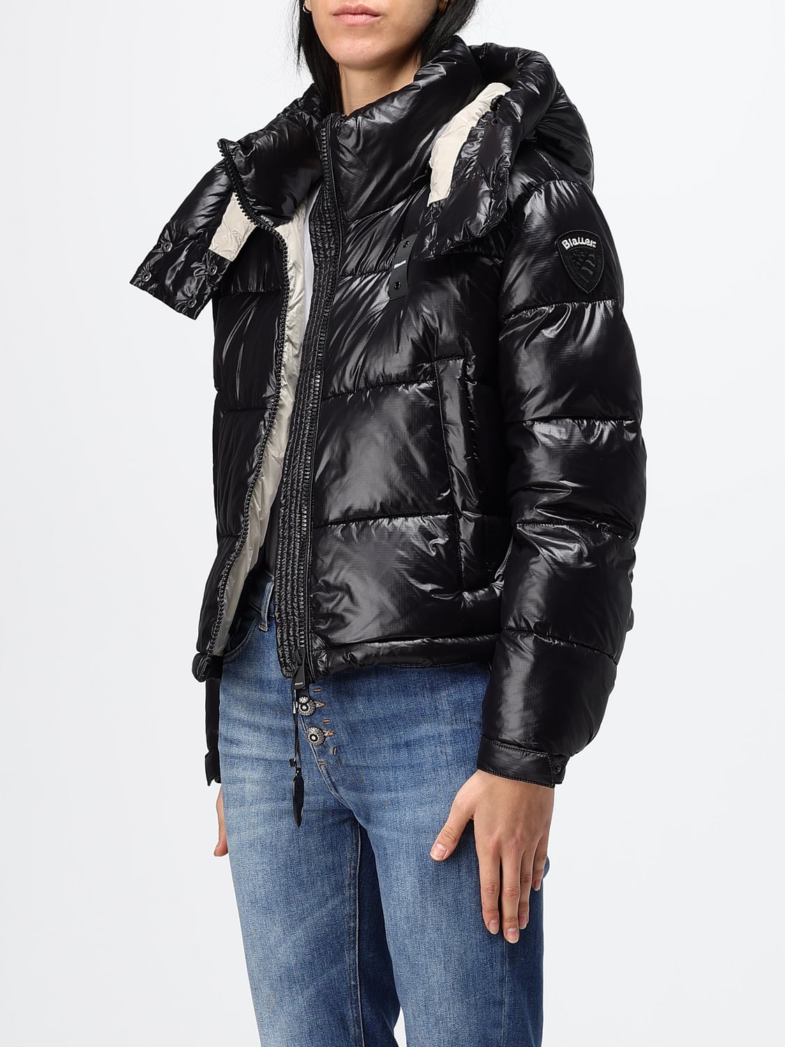 BLAUER JACKET: Jacket woman Blauer, Black - Img 3