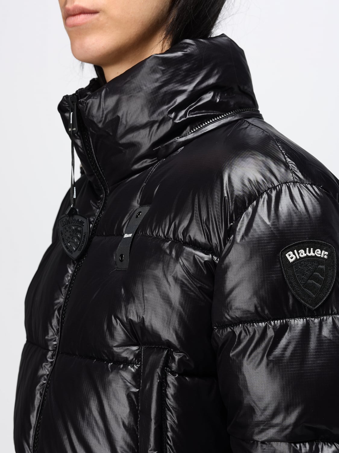 BLAUER JACKET: Jacket woman Blauer, Black - Img 4