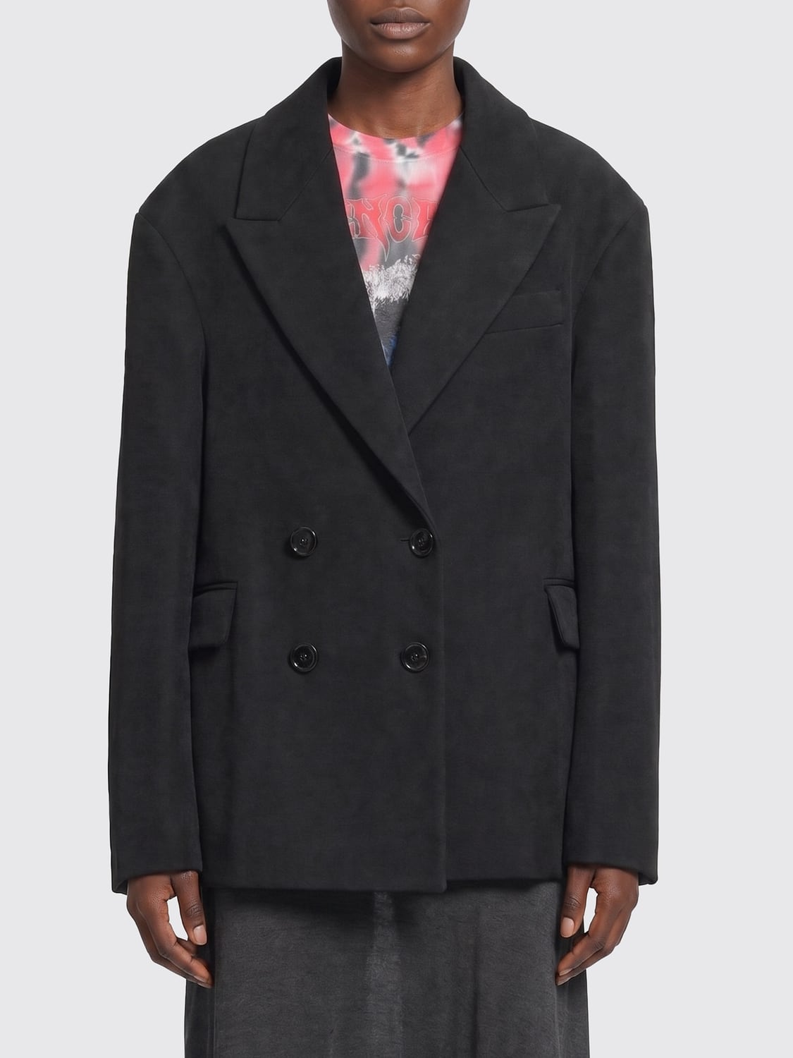 BALENCIAGA CHAQUETA: Chaqueta mujer Balenciaga, Negro - Img 1