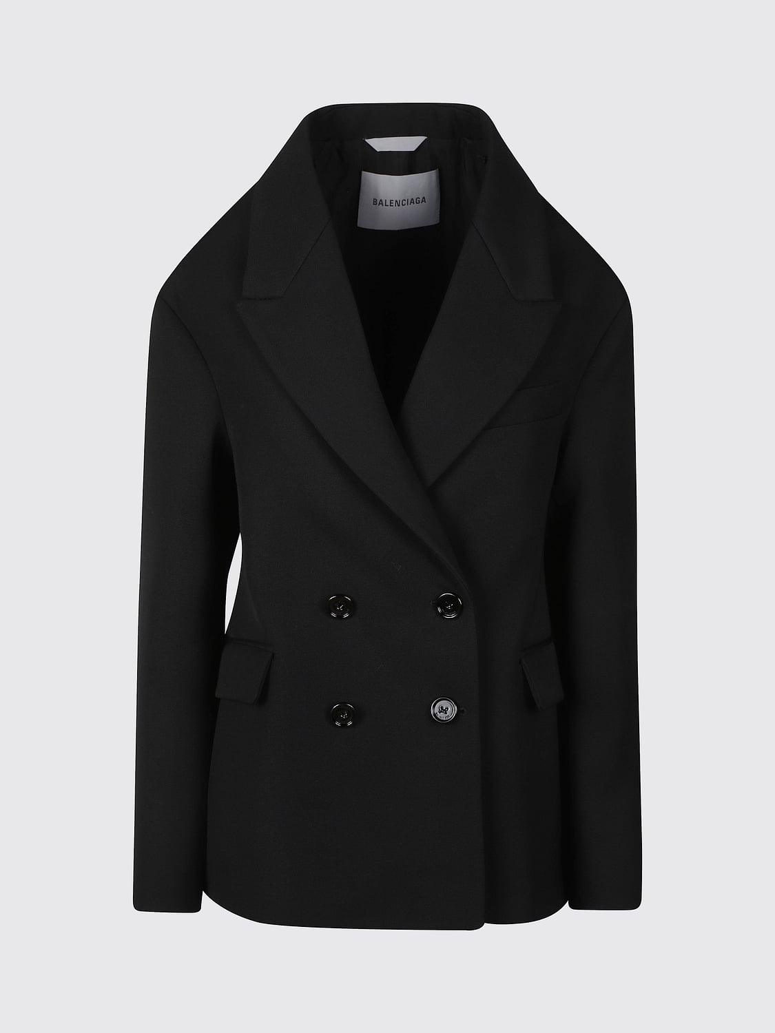 BALENCIAGA CHAQUETA: Chaqueta mujer Balenciaga, Negro - Img 2