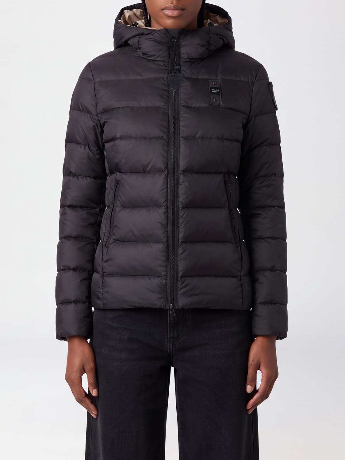BLAUER JACKET: Jacket woman Blauer, Black - Img 1