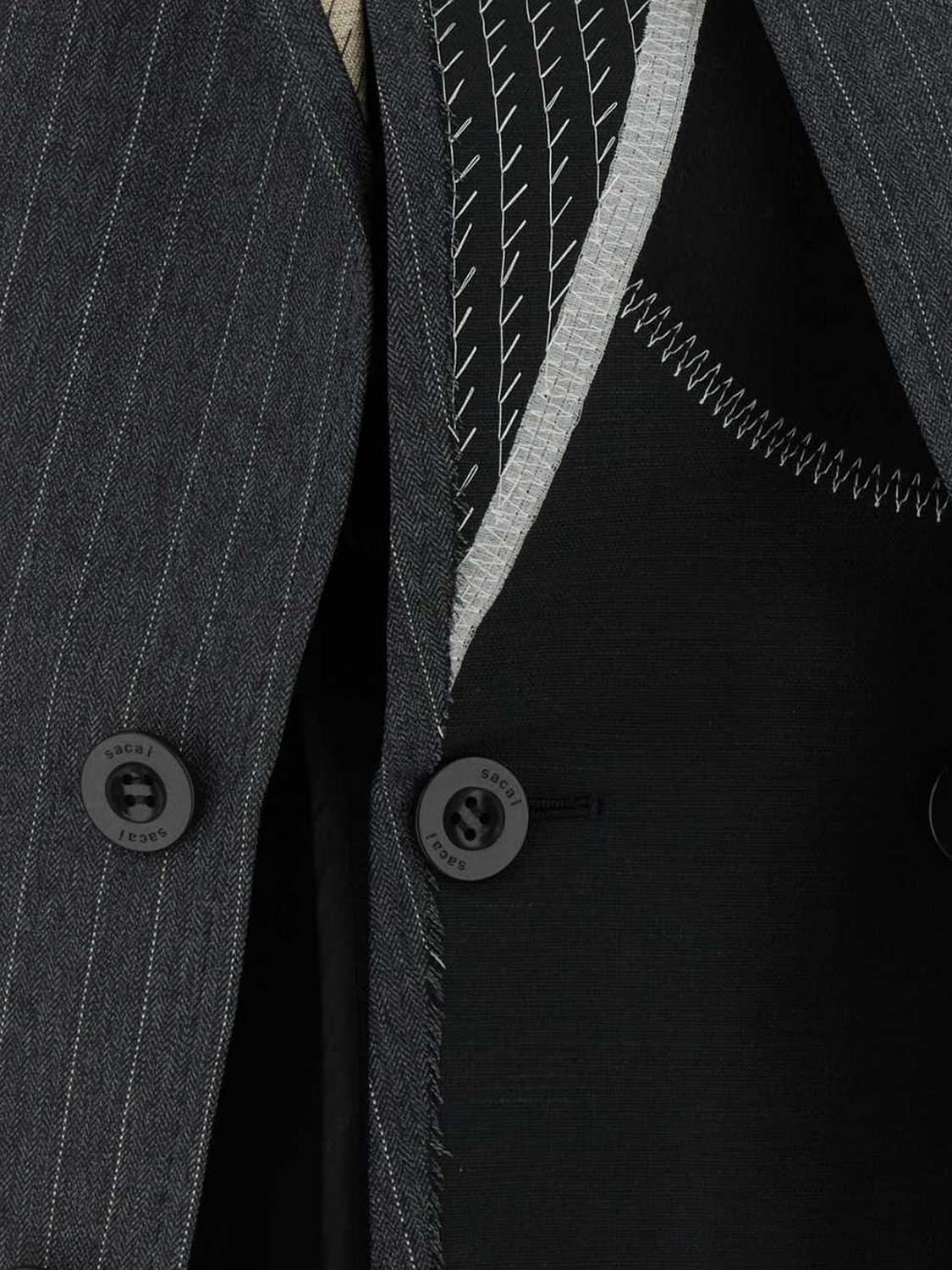 SACAI JACKET: Jacket woman Sacai, Black - Img 3