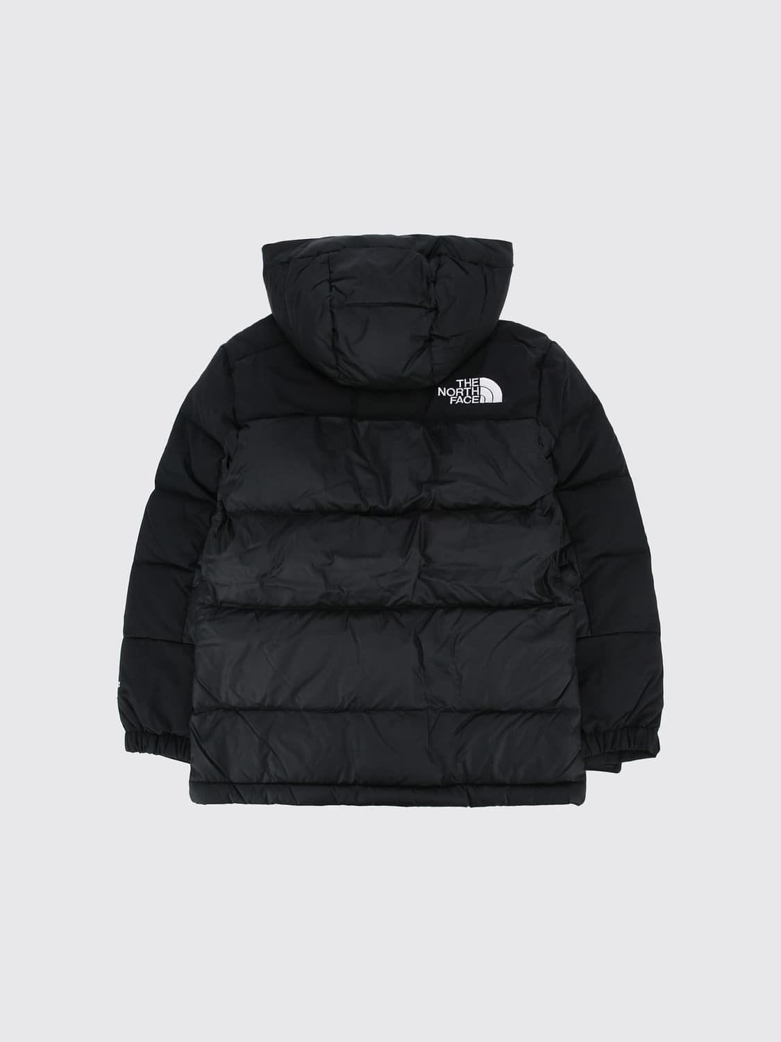 THE NORTH FACE 재킷: THE NORTH FACE 남아용 무릎 길이 후드 다운 파카, 블랙 - Img 2