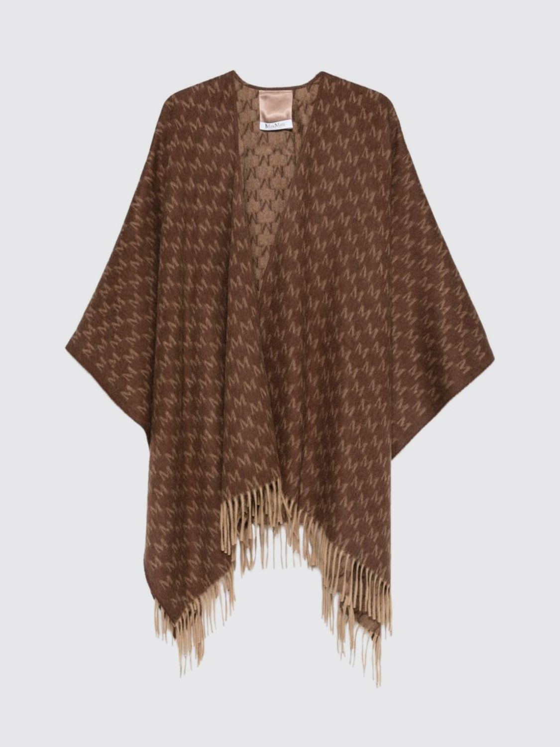 MAX MARA ÉCHARPE: Écharpe femme Max Mara, Marron - Img 2