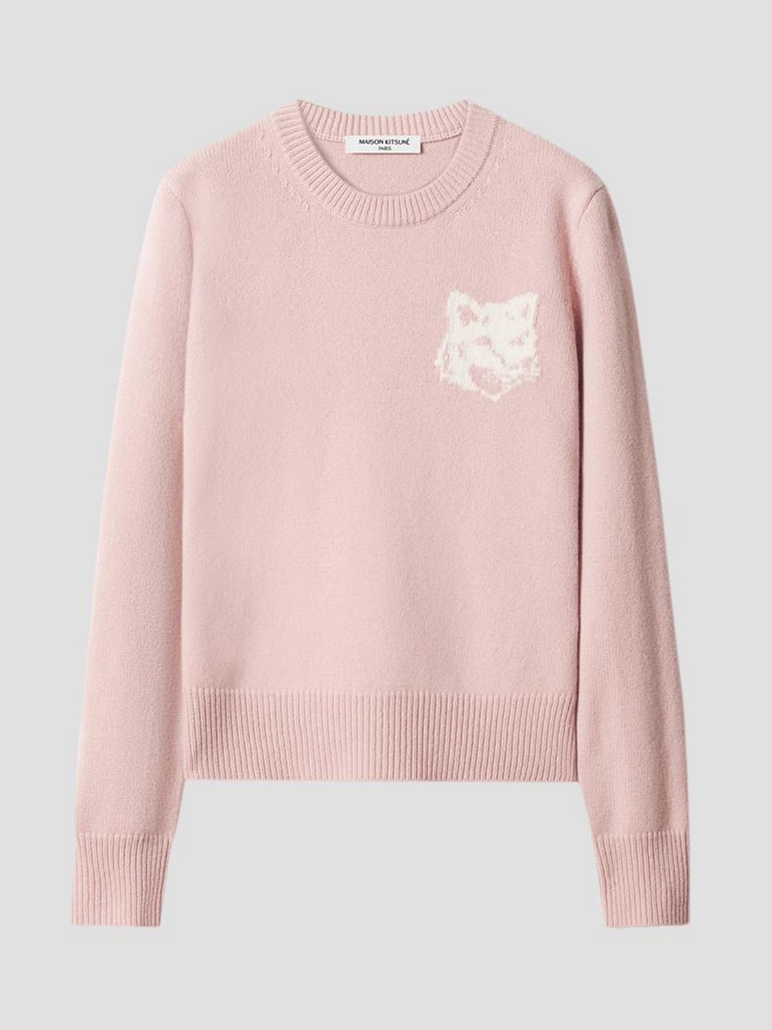 MAISON KITSUNÉ PULLOVER: Pullover damen Maison KitsunÉ, Pink - Img 2