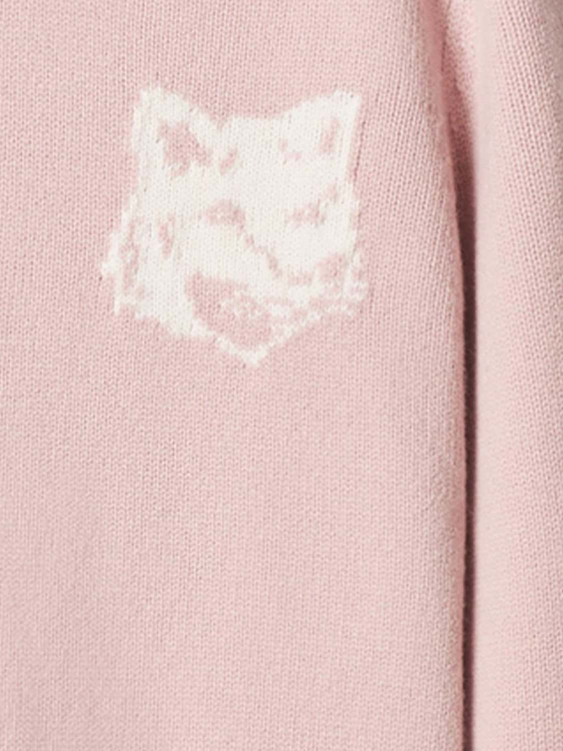 MAISON KITSUNÉ PULLOVER: Pullover damen Maison KitsunÉ, Pink - Img 4