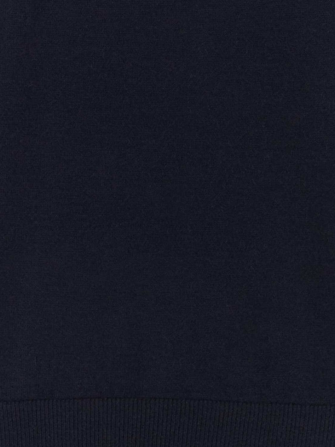 ZEGNA PULLOVER: Zegna Pullover mit Rundhalsausschnitt aus reinem Kaschmir mit langen Ärmeln und Rippbündchen, Blau - Img 4