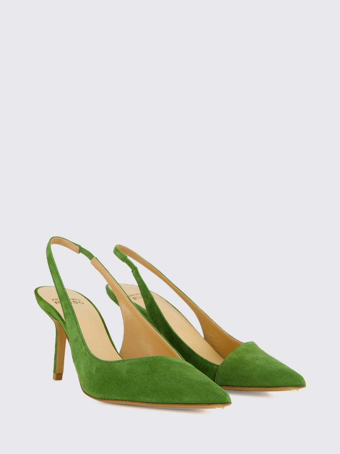 FRANCESCO RUSSO ABSATZSCHUHE: Absatzschuhe damen Francesco Russo, Grün - Img 2