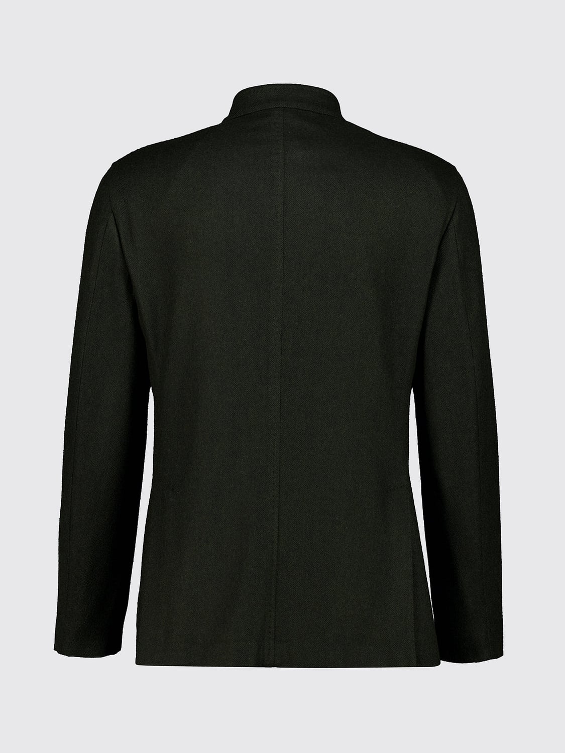 BOGLIOLI JACKET: Boglioli Single-Breasted Wool Blazer with Classic Collar and Patch Pockets, Green - Img 3