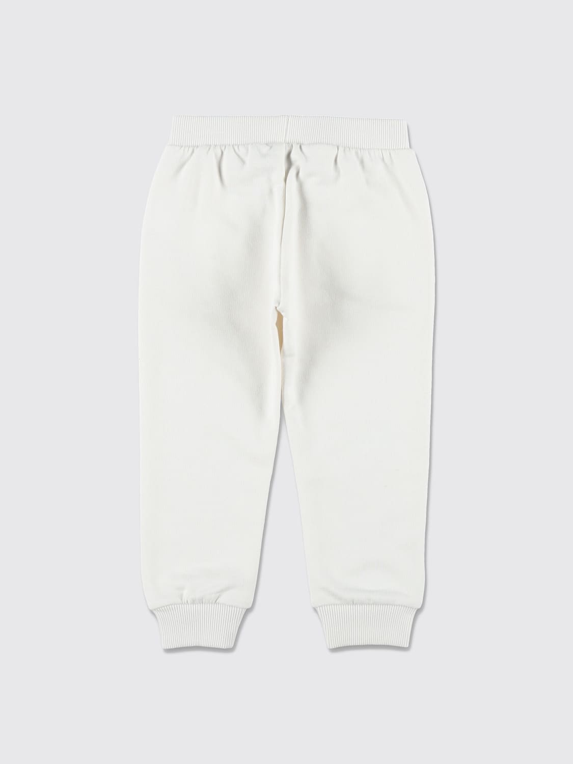 MOSCHINO ENSEMBLE: Ensemble deux pièces Moschino pour garçon en jersey avec imprimé Teddy Bear, Blanc - Img 5