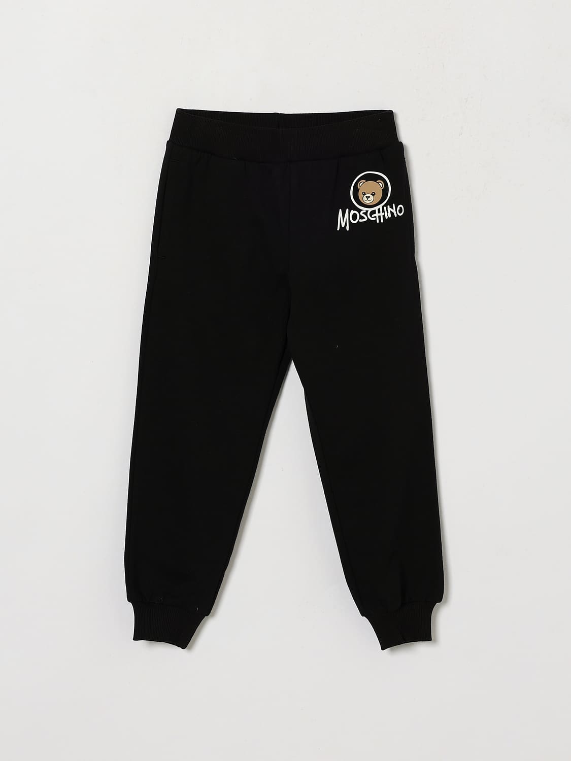 MOSCHINO HOSE: Hose kinder Moschino, Schwarz - Img 1