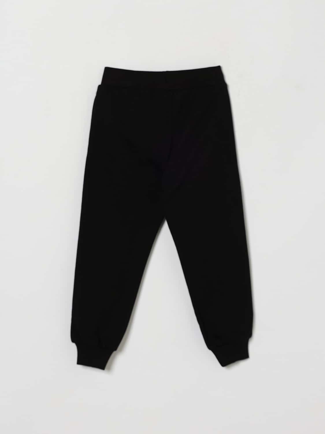 MOSCHINO HOSE: Hose kinder Moschino, Schwarz - Img 2