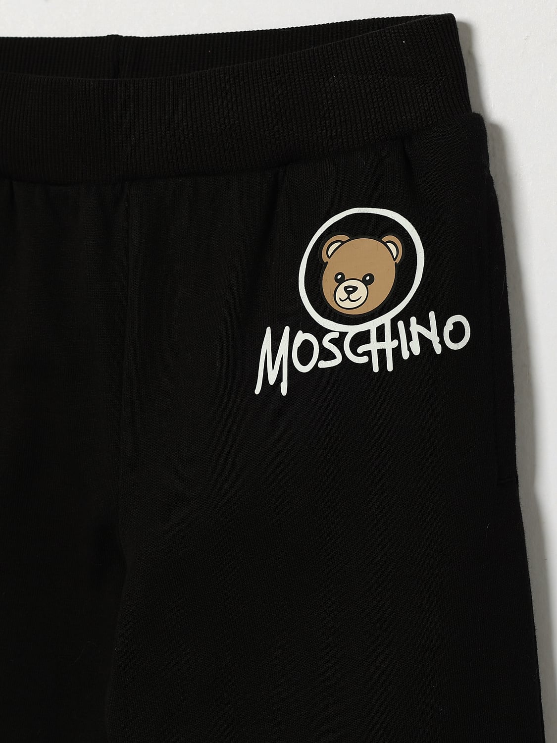 MOSCHINO HOSE: Hose kinder Moschino, Schwarz - Img 3