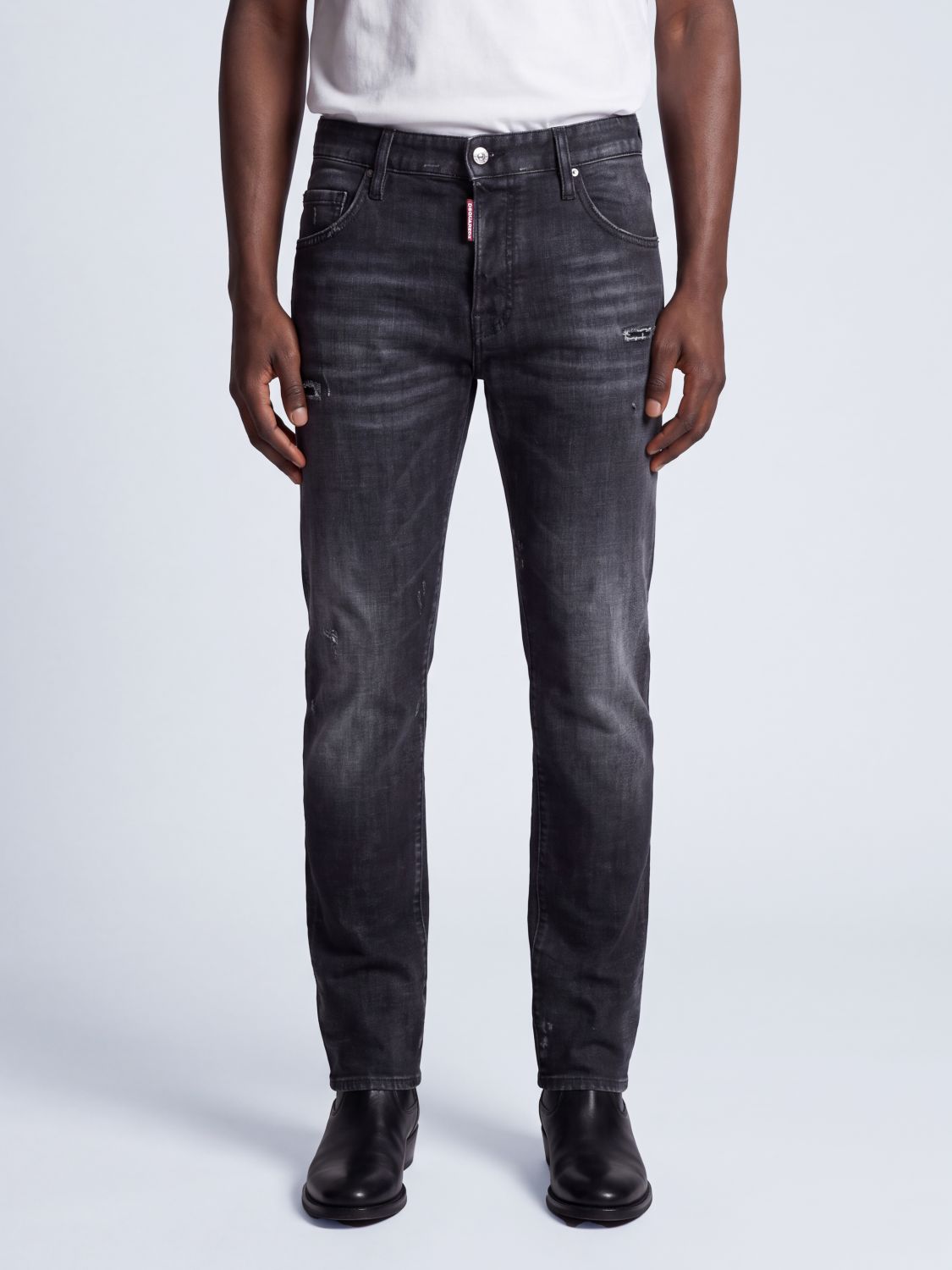 DSQUARED2 JEANS: Jeans hombre Dsquared2, Negro - Img 1