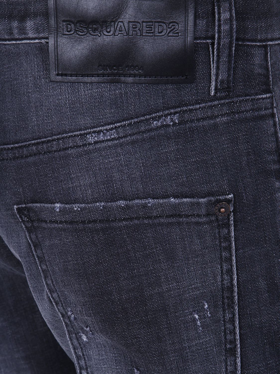 DSQUARED2 JEANS: Jeans hombre Dsquared2, Negro - Img 4
