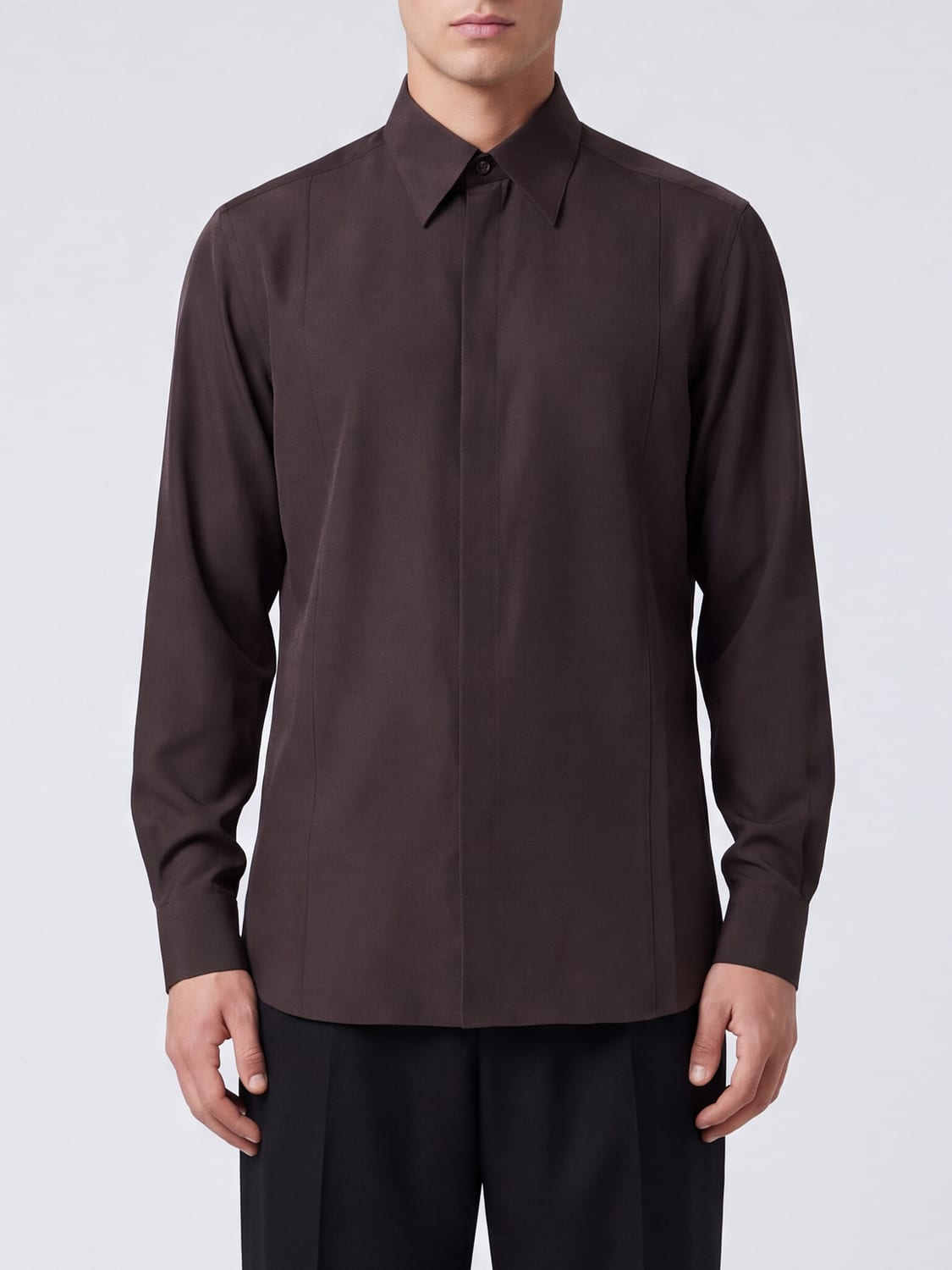 DOLCE & GABBANA SHIRT: Shirt men Dolce & Gabbana, Dark - Img 1