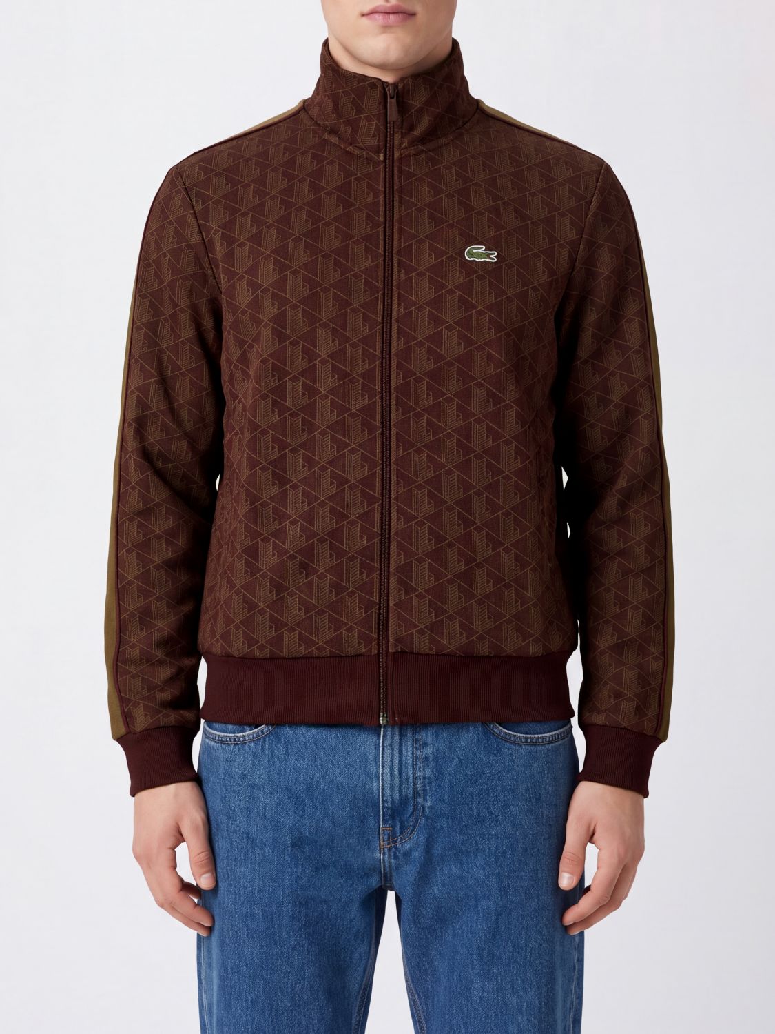 LACOSTE SUDADERA: Sudadera hombre Lacoste, Marrón - Img 1