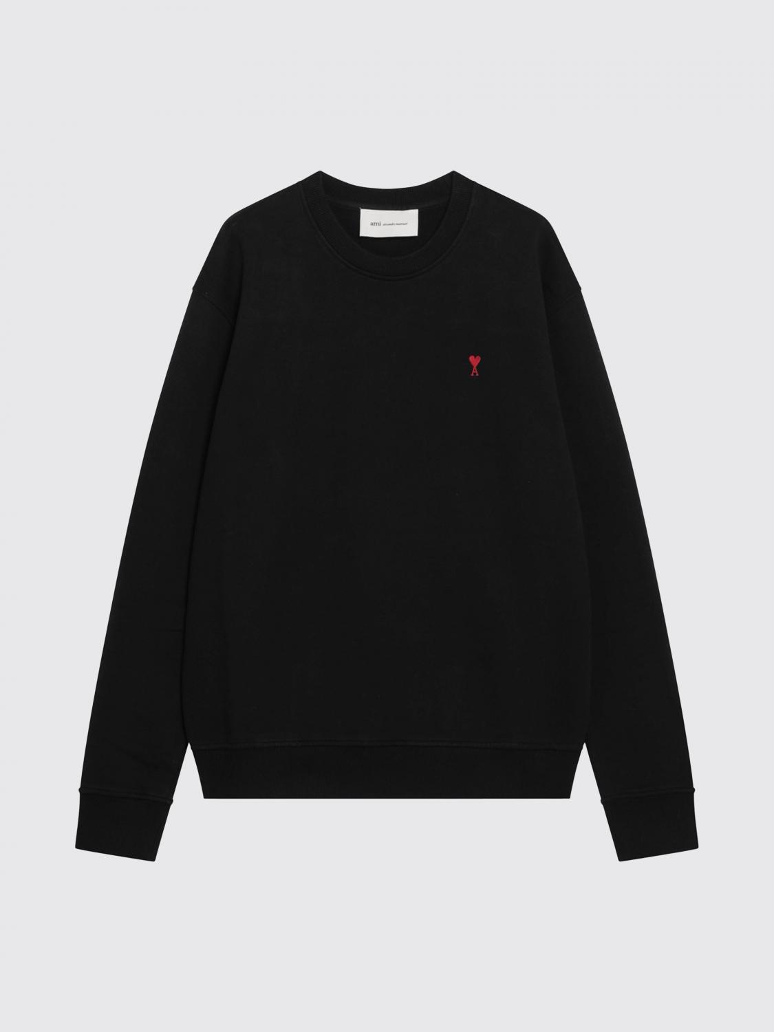 AMI PARIS SWEATSHIRT: Sweatshirt homme Ami Paris, Noir - Img 2