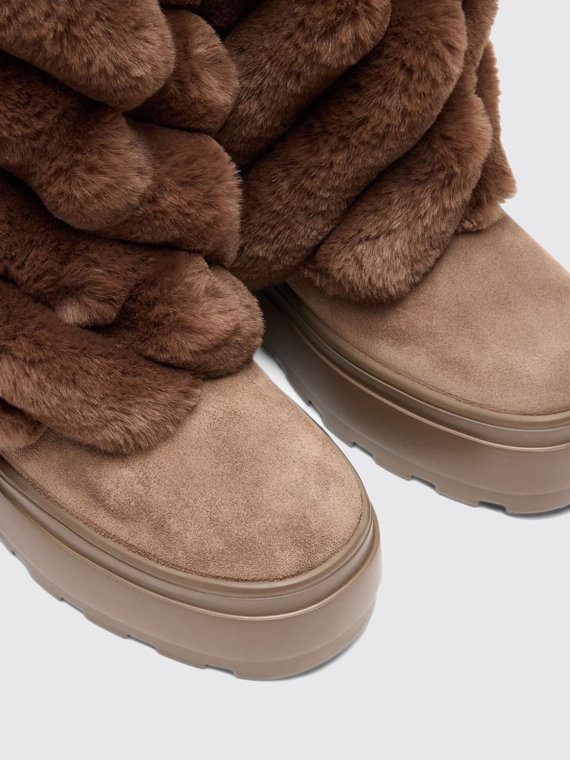 CASADEI ブーツ: ブーツ レディース Casadei, ブラウン - Img 4