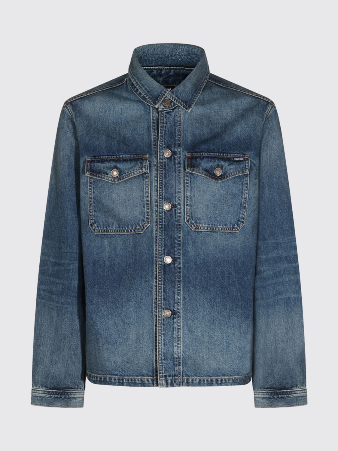 TOM FORD JACKET: Jacket men Tom Ford, Indigo - Img 2