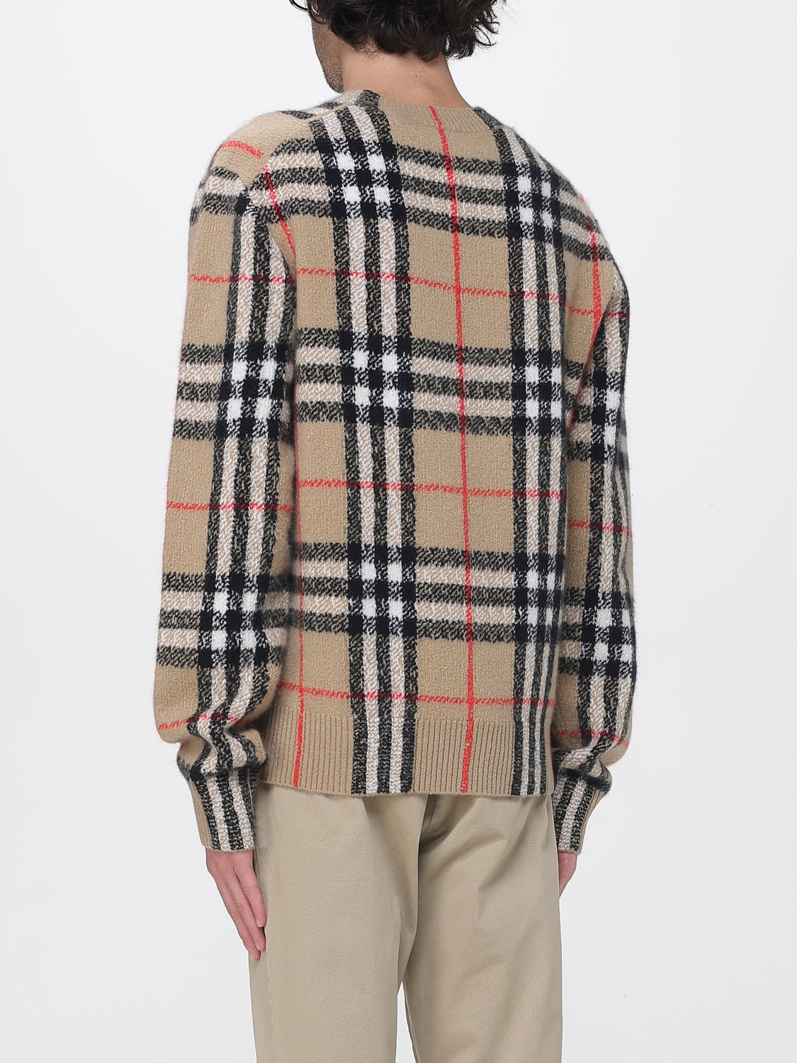 BURBERRY SWEATER: Sweater men Burberry, Earth - Img 3