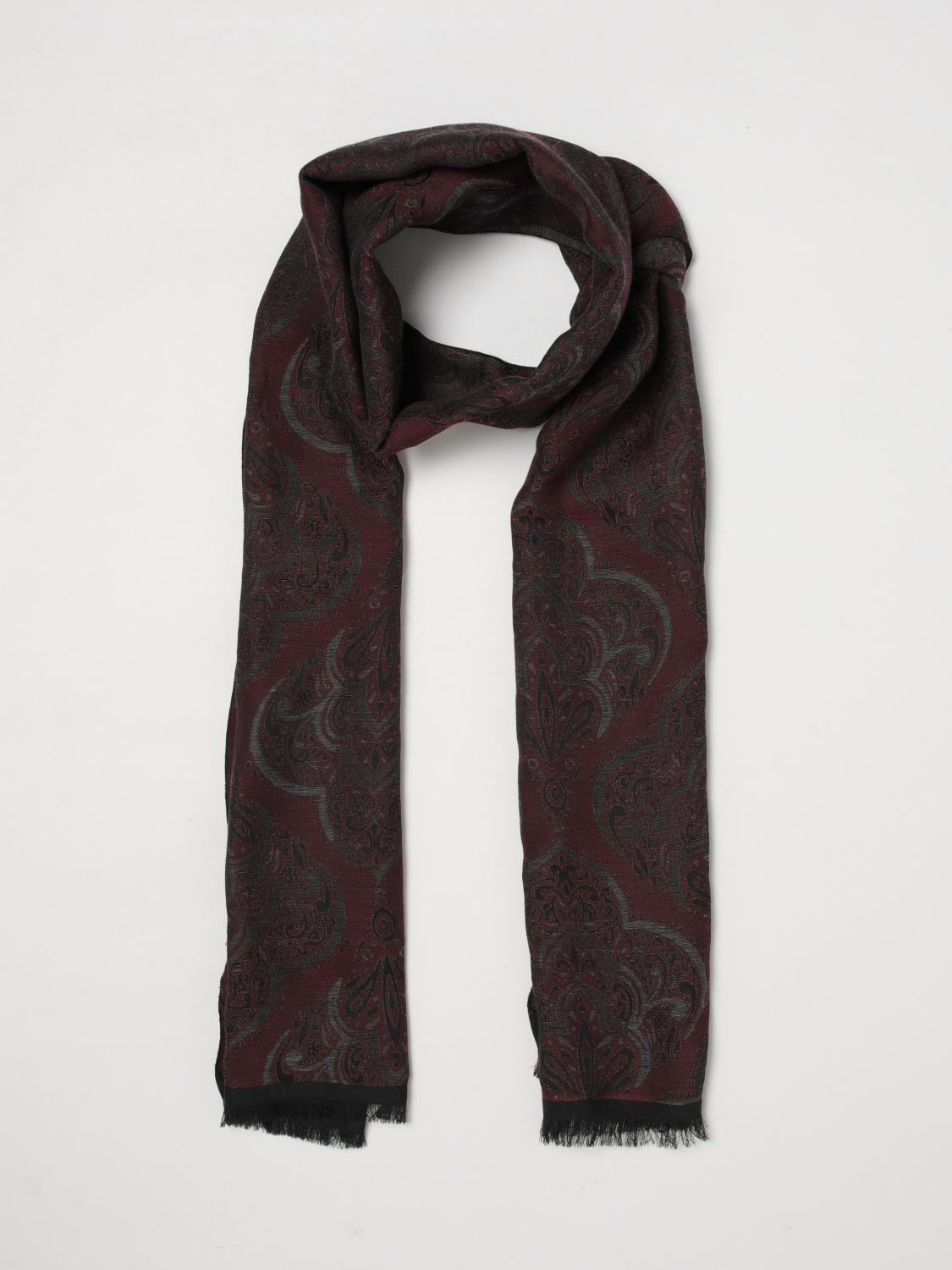 MANUEL RITZ SCARF: Scarf men Manuel Ritz, Burgundy - Img 2