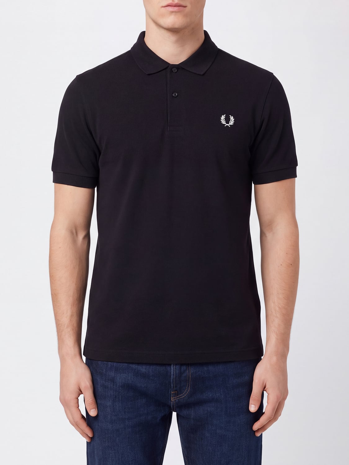FRED PERRY POLO: Polo hombre Fred Perry, Azul Marino - Img 1