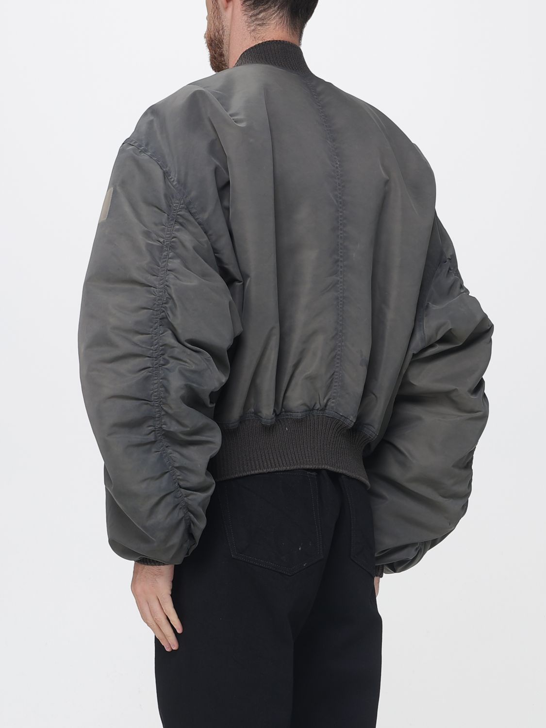RICK OWENS JACKET: Jacket men Rick Owens, Grey - Img 3