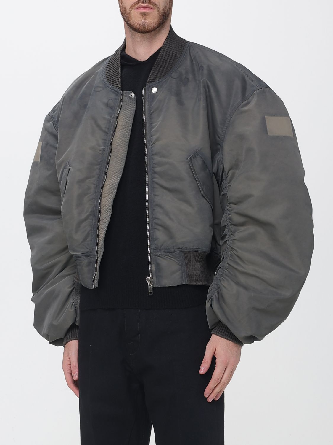 RICK OWENS JACKET: Jacket men Rick Owens, Grey - Img 4